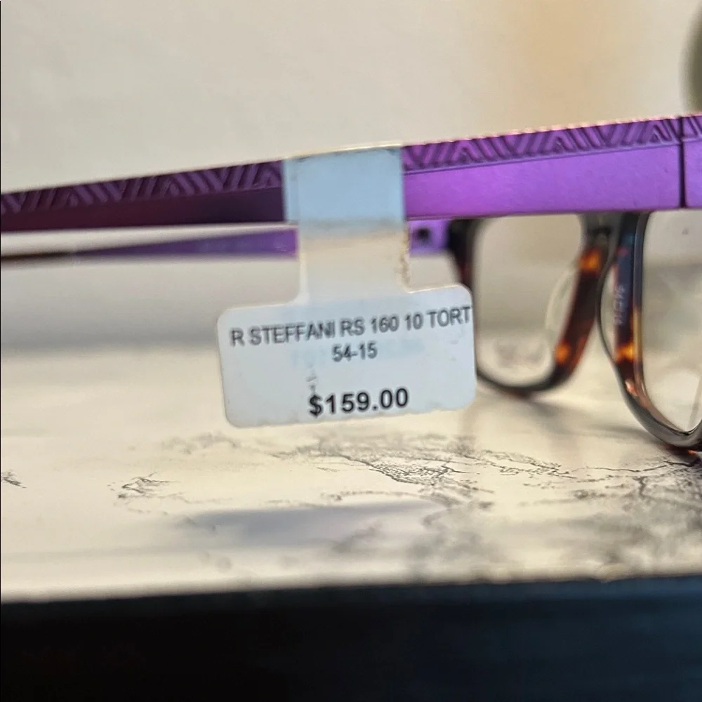 Roberto Cavalli Burgundy and Tortoiseshell Glasses Scratches